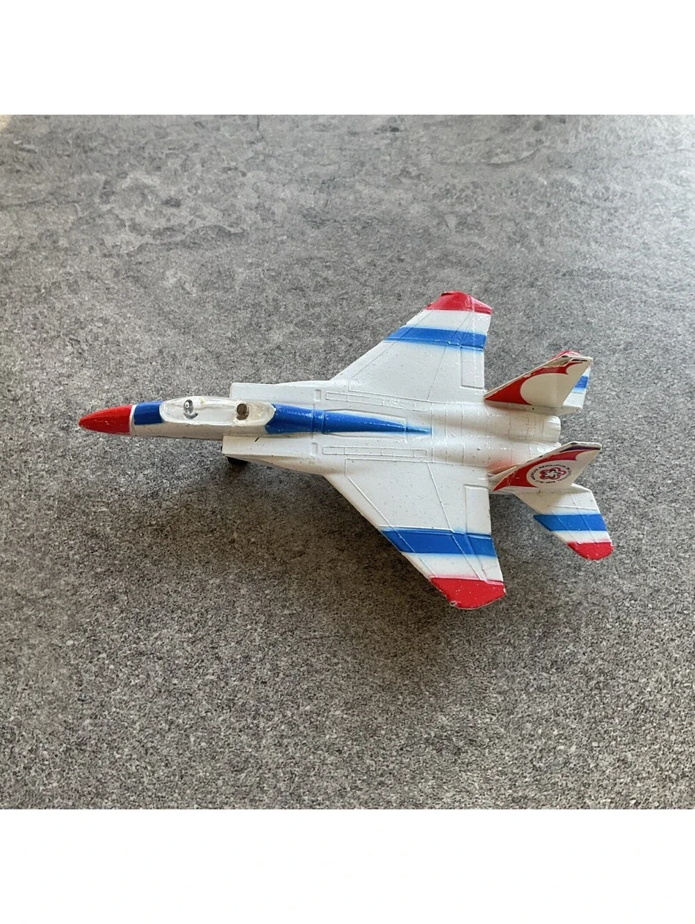 American Revolution Bicentennial F-15 Eagle Patriotic Fighter Jet Metal Diecast